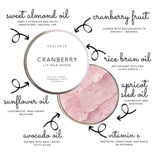 Load image into Gallery viewer, Orglamix - Cranberry Lip Butter Balm
