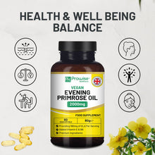 Load image into Gallery viewer, Prowise Healthcare - Vegan Evening Primrose Oil 2000mg with Vitamin E & B6 – 60