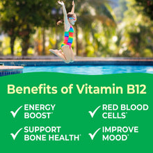 Load image into Gallery viewer, Lifeable - VitaWorks Kids Vitamin B12 Chewables, Cellular Energy: Natural Cherry Flavor / 120 Count