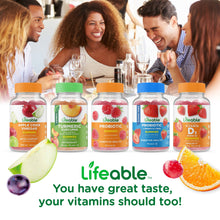 Load image into Gallery viewer, Lifeable - Lifeable Prebiotic Fiber 5g Supplement Gummies, Digestion: Berry Flavor / 60 Gummies