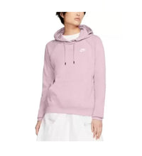 Load image into Gallery viewer, Copy of Nike Women's Sportswear Essential Fleece Hoodie, Pink, L, Defective