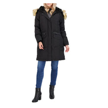 Load image into Gallery viewer, BCBGENERATION Faux-Fur-Trim Hooded Water-Resistant Anorak Coat
