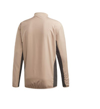 Load image into Gallery viewer, adidas Men's Woven Piste 3-Stripes Climawarm Soccer Jacket , Tan, M