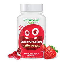 Load image into Gallery viewer, Lifeable - VitaWorks Kids Multivitamin Jelly Beans, Health Support: Natural Strawberry Flavor / 60 Count