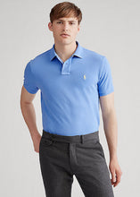 Load image into Gallery viewer, Polo Ralph Lauren Men's Classic-Fit Mesh Polo, Cabana Blue, S