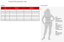 Load image into Gallery viewer, Swim Solutions Plus Women's Keyhole Tummy Control Swimdress, Blue, 24W