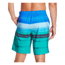 Load image into Gallery viewer, Speedo Men's Ombré Gradient Stripe Stretch 20" Board Shorts, Blue, XXL

