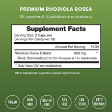 Load image into Gallery viewer, NutraChamps - Rhodiola Rosea
