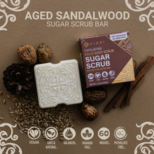 Load image into Gallery viewer, Viori Beauty - Inner Pack Men's Aged Sandalwood Body Scrub Bar
