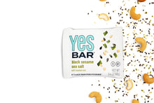 Load image into Gallery viewer, YES Bar® - Low Sugar Snack Bars - Black Sesame Sea Salt - Premium Real Food Snack Bar

