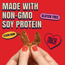 Load image into Gallery viewer, Louisville Foods - Vegan &amp; Plant Based Pepperoni Pizza Jerky 3 oz: Single Bag
