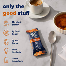 Load image into Gallery viewer, IQBAR - IQBAR Salted Caramel Chip | Brain + Body Keto Protein Bars
