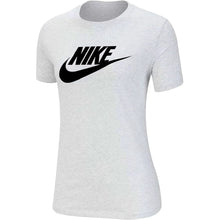 Load image into Gallery viewer, Nike Women&#39;s Sportswear Cotton T-Shirt, Birch Heather, L
