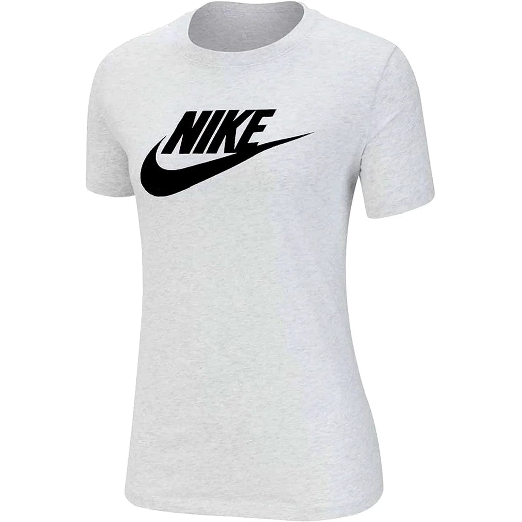 Nike Women's Sportswear Cotton T-Shirt, Birch Heather, L