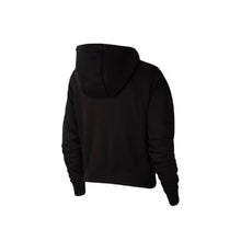 Load image into Gallery viewer, Nike Sportswear Essential Cropped Black/White Women&#39;s Hoodie, Black, XL
