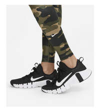 Load image into Gallery viewer, Nike Women&#39;s Mid-Rise Camo Leggings, Olive, XL
