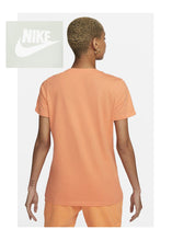 Load image into Gallery viewer, Nike Women&#39;s Sportswear Cotton Logo Tee Seafoam Gray, Small
