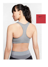 Load image into Gallery viewer, Nike Women&#39;s Impact Swoosh Sports Bra, Pomegranate Red, L
