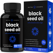 Load image into Gallery viewer, NutraChamps - Black Seed Oil Capsules
