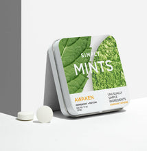 Load image into Gallery viewer, Simply Gum - Simply Mints - Awaken (Caffeine) | Pack of Six
