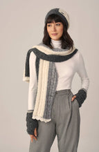 Load image into Gallery viewer, WUAMAN - Alpaca - Alma Boucle Alpaca Wrist Warmers | Alpaca Fingerless Gloves: Beige
