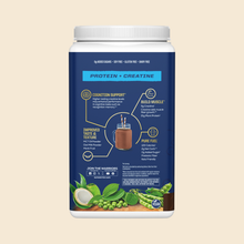 Load image into Gallery viewer, Sunwarrior - Warrior Blend Strength Pea Protein + 5g Creatine - Chocolate: 574g
