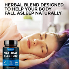 Load image into Gallery viewer, Excel Nutritionals LLC DBA Phi Naturals - Natural Sleep Aid Herbal Supplement: 1-Pack
