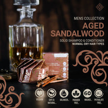 Load image into Gallery viewer, Viori Beauty - Men’s Conditioner All Hair Types Hair | Aged Sandalwood 3 PK
