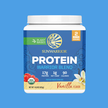 Load image into Gallery viewer, Sunwarrior - Warrior Blend Vanilla Protein - Pea Protein Powder: 375g
