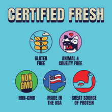 Load image into Gallery viewer, Louisville Vegan Jerky Co. - Vegan &amp; Plant Based Smoked Black Pepper Jerky 3 oz
