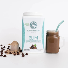 Load image into Gallery viewer, Sunwarrior - Chocolate SLIM Collagen Drink Powder - Soy-Free, Gluten-Free
