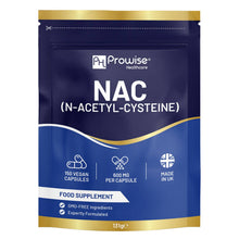 Load image into Gallery viewer, Prowise Healthcare - NAC N-Acetyl-Cysteine 600mg 150 Capsules | UK Manufactured
