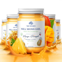 Load image into Gallery viewer, TrueSeaMoss - MANGO AND PINEAPPLE SEA MOSS GEL: 1 Pack
