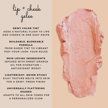 Load image into Gallery viewer, Orglamix - Lip &amp; Cheek Makeup | Moisturizing Cream Gel Blush Lip Color: Karma
