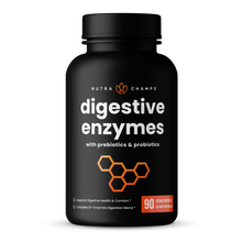Load image into Gallery viewer, NutraChamps - Digestive Enzymes - Aid Digestion &amp; Gut Health: 180 Count
