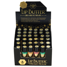 Load image into Gallery viewer, Honey House Naturals - Lip Butter TUBE Display Box - 36 Tubes - Save $: Assorted
