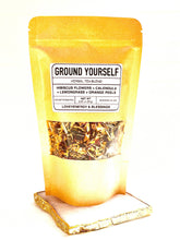 Load image into Gallery viewer, Loveyenergy &amp; Blessings - GROUND YOURSELF Handcrafted Herbal Tea Blend Loose Leaf Tea
