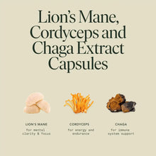 Load image into Gallery viewer, Fantastic Fungi - Organic Wake Capsules for Daily Clarity &amp; Vital Energy: 120 CT
