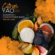 Load image into Gallery viewer, Viori Beauty - Rice Water Shampoo Bar | Citrus Yao™ | Oily Hair
