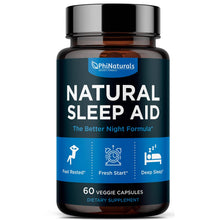 Load image into Gallery viewer, Excel Nutritionals LLC DBA Phi Naturals - Natural Sleep Aid Herbal Supplement: 1-Pack
