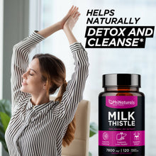 Load image into Gallery viewer, Excel Nutritionals LLC DBA Phi Naturals - Milk Thistle Silymarin 30x Extract Supplement: 1-Pack
