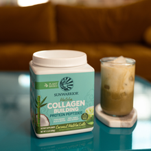 Load image into Gallery viewer, Sunwarrior - Matcha Latte Collagen Drink Powder - Vegan, Plant-Based
