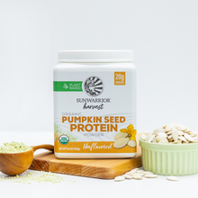 Load image into Gallery viewer, Sunwarrior - Pumpkin Seed Protein Powder - Organic, Gluten-Free, Non-GMO
