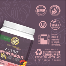 Load image into Gallery viewer, Sunwarrior - Hawaiian Vibes Active Pre-Workout For Her Drink Powder
