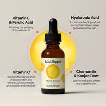 Load image into Gallery viewer, Mad Hippie - Vitamin C Serum - Brightening Natural Skincare
