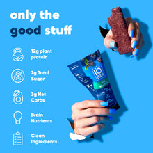 Load image into Gallery viewer, IQBAR - IQBAR Wild Blueberry | Brain + Body Keto Protein Bars
