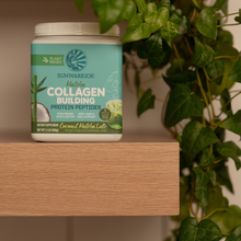 Load image into Gallery viewer, Sunwarrior - Matcha Latte Collagen Drink Powder - Vegan, Plant-Based
