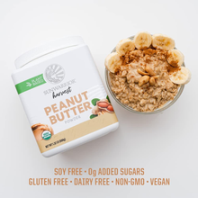 Load image into Gallery viewer, Sunwarrior - Organic Peanut Butter Powder - Clean Protein, Gluten-Free
