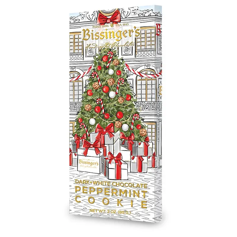 Bissinger's - White & Dark Peppermint Cookie Bar - 3 OZ