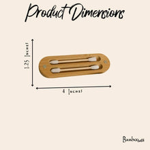 Load image into Gallery viewer, Bamboo Switch - Reusable Bamboo Ear Buds in Case | Earth Day Bestseller
